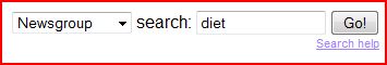 Diet Search